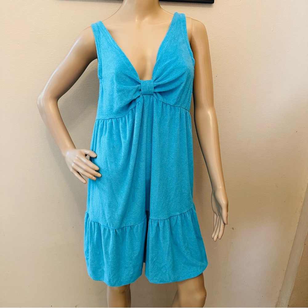 Capelli of New York Blue Swim Coverup